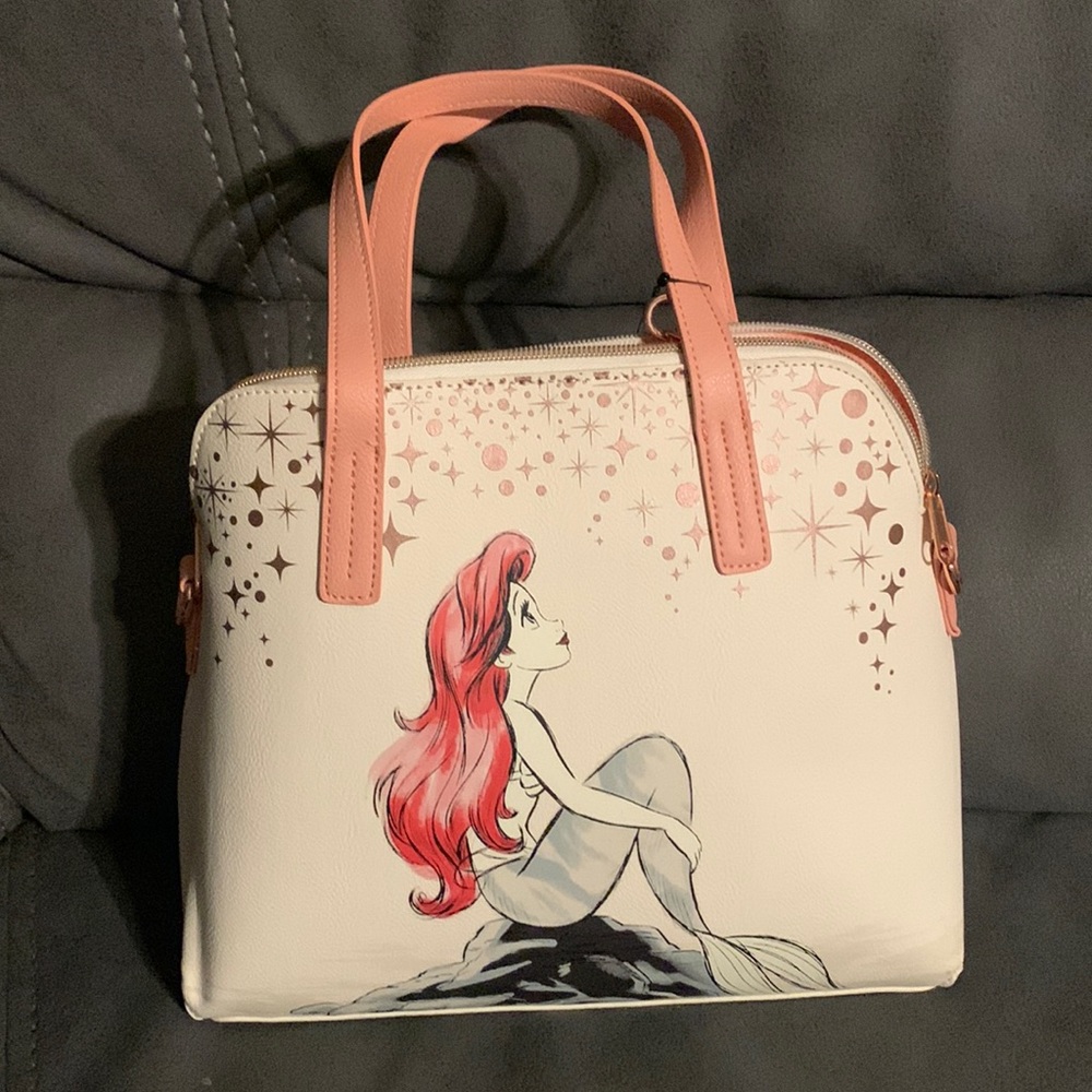Loungefly x Disney Ariel on Rocket Satchel